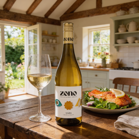 Zeno - Virua White Non Alcoholic Wine