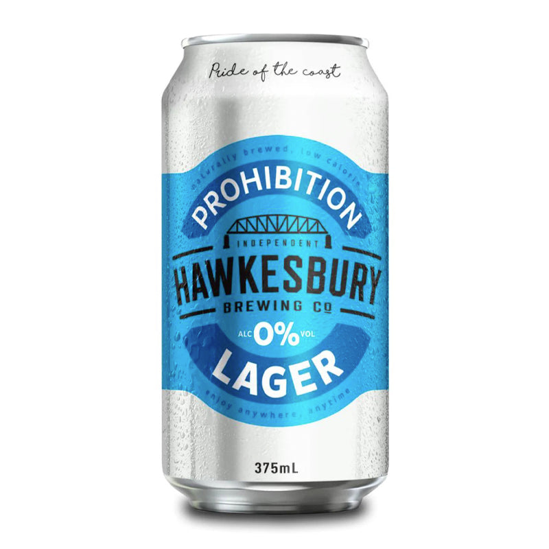 Prohibition Lager - 0.3% - Hawkesbury Brewing Company