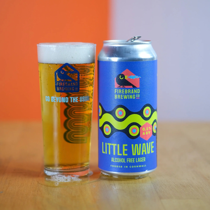 Firebrand Brewing Co - Little Wave Alcohol Free Lager