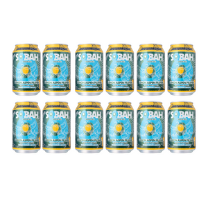 SOBAH Lemon Aspen Pilsner 330ml Can - 0.5%