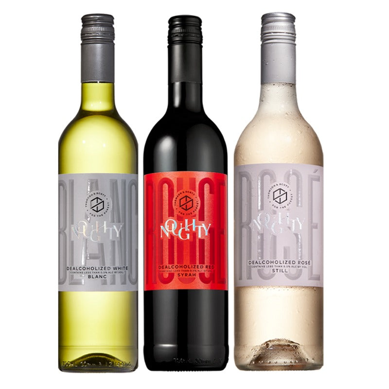 Noughty Alcohol Free Wine Trio Pack