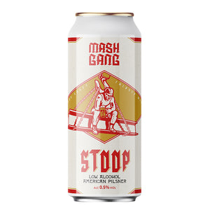 Mash Gang, American Pilsner - 440ml can - 0.5%