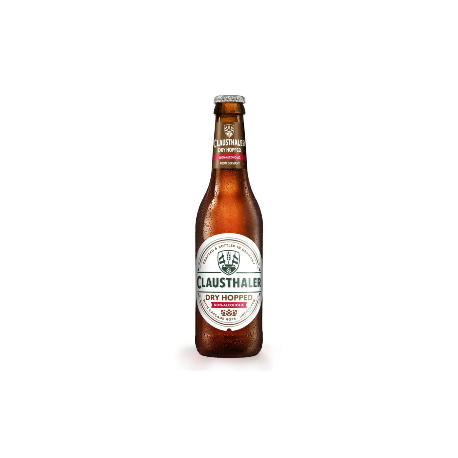 clausthaler amber non alcoholic bottle