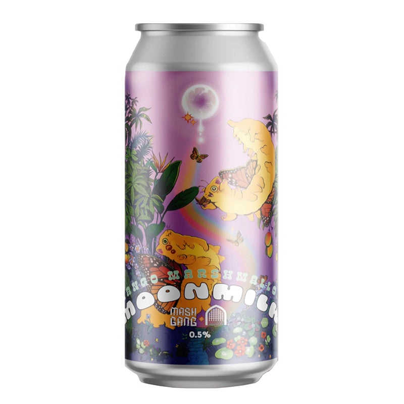 Mash Gang, Mango Marshmellow Moonmilk Sour Beer - 440ml can - 0.5%