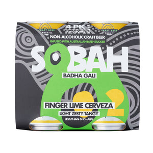 SOBAH Finger Lime Cerveza 330ml Can - 0.5%