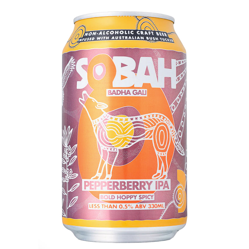 SOBAH Pepperberry IPA 330ml Can - 0.5%