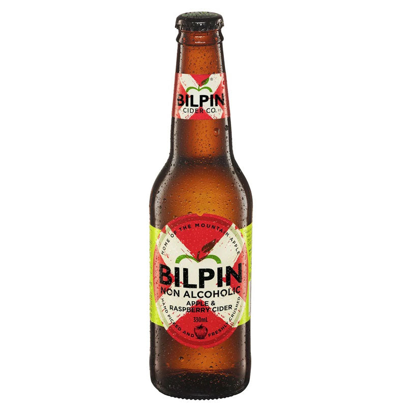 Bilpin Non-Alcoholic Apple and Raspberry Cider 330mL