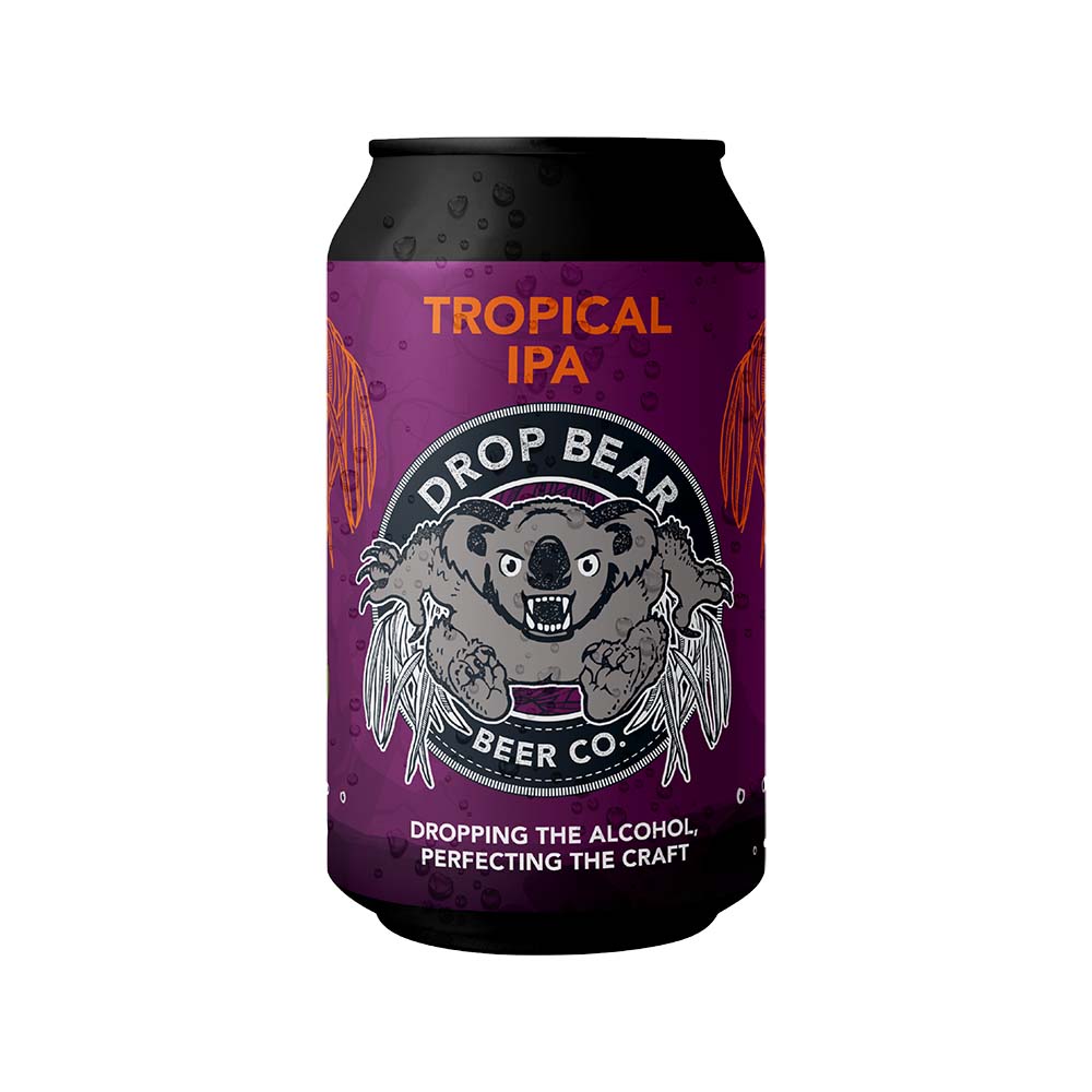 Drop Bear Tropical IPA 330ml Beer CAN - 0.5%