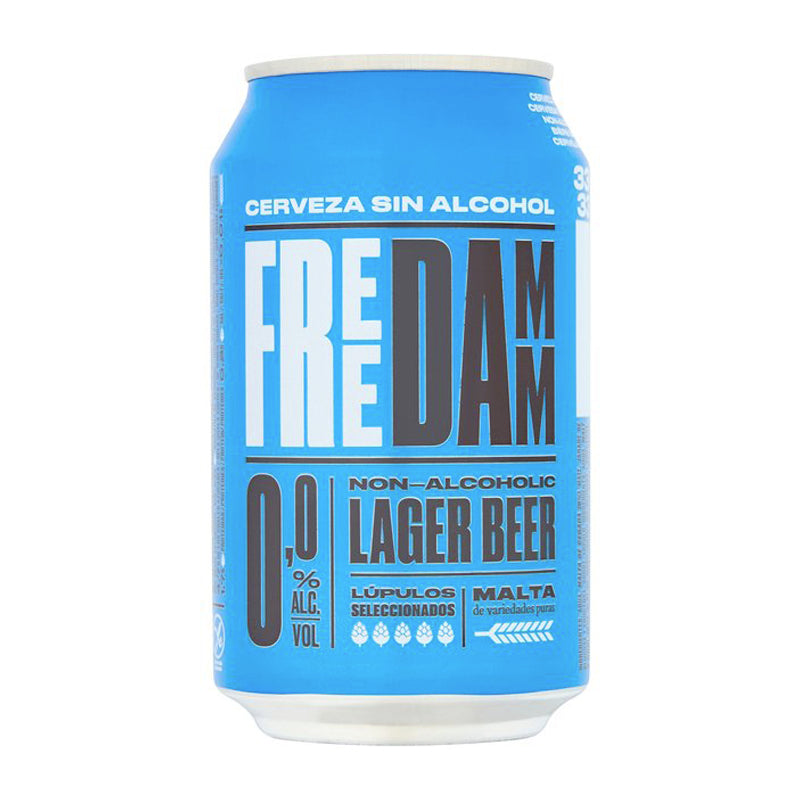 Free Damm Lager 330ml Beer - 0.0%