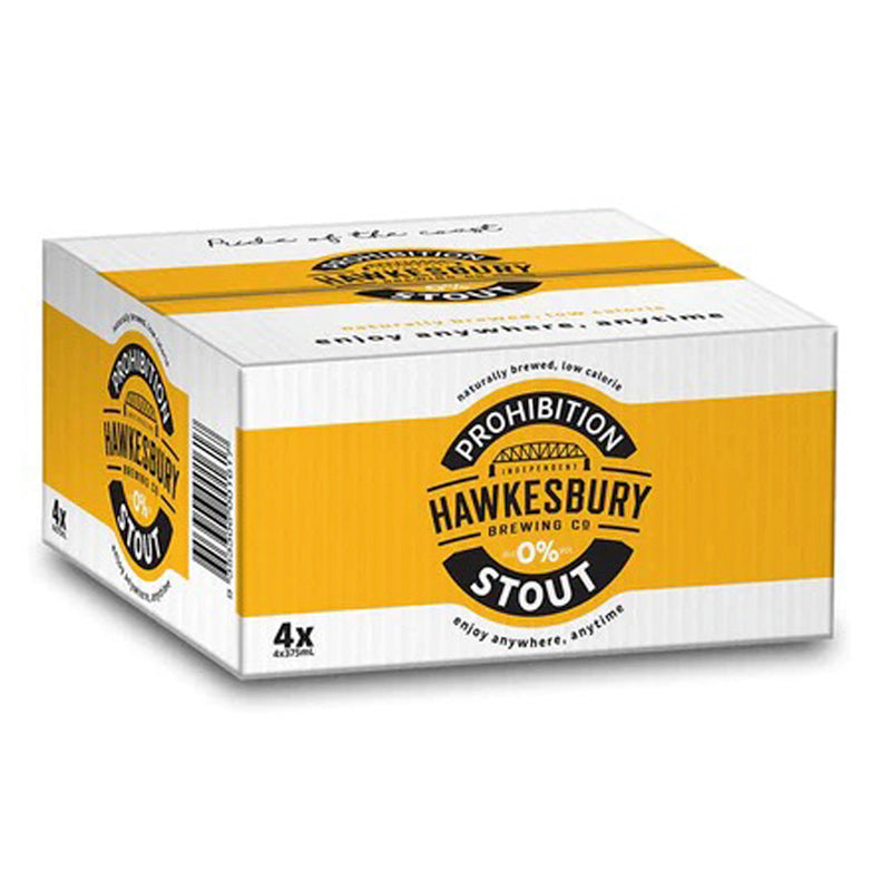 Hawkesbury Prohibition Stout - 0.3% - 16 can case