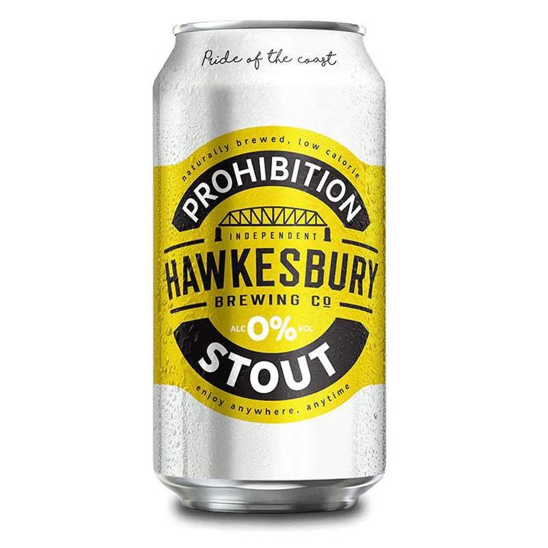 Prohibition Stout - 0.3% - Hawkesbury Brewing Company