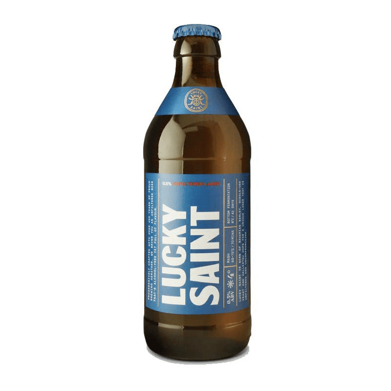 Lucky Saint Lager 330ml Beer - 0.5%